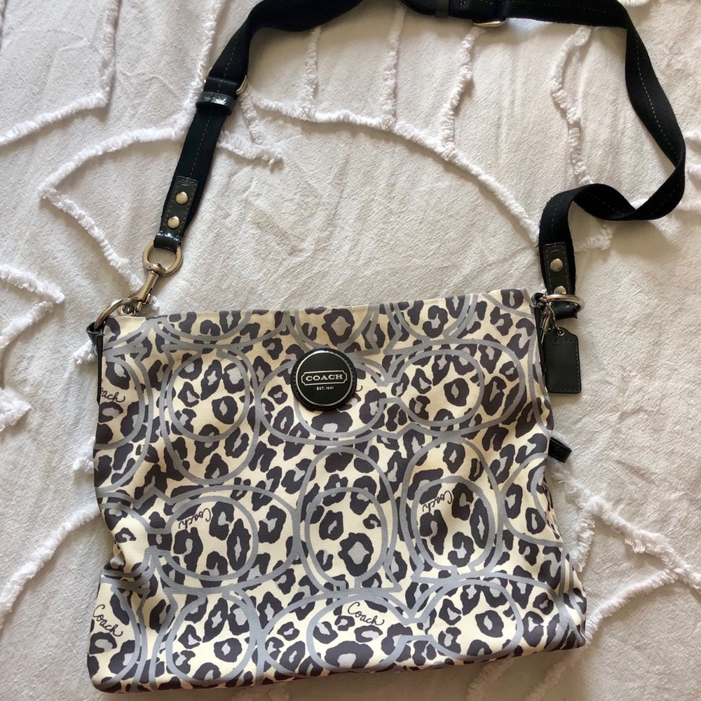Printed Coach bag